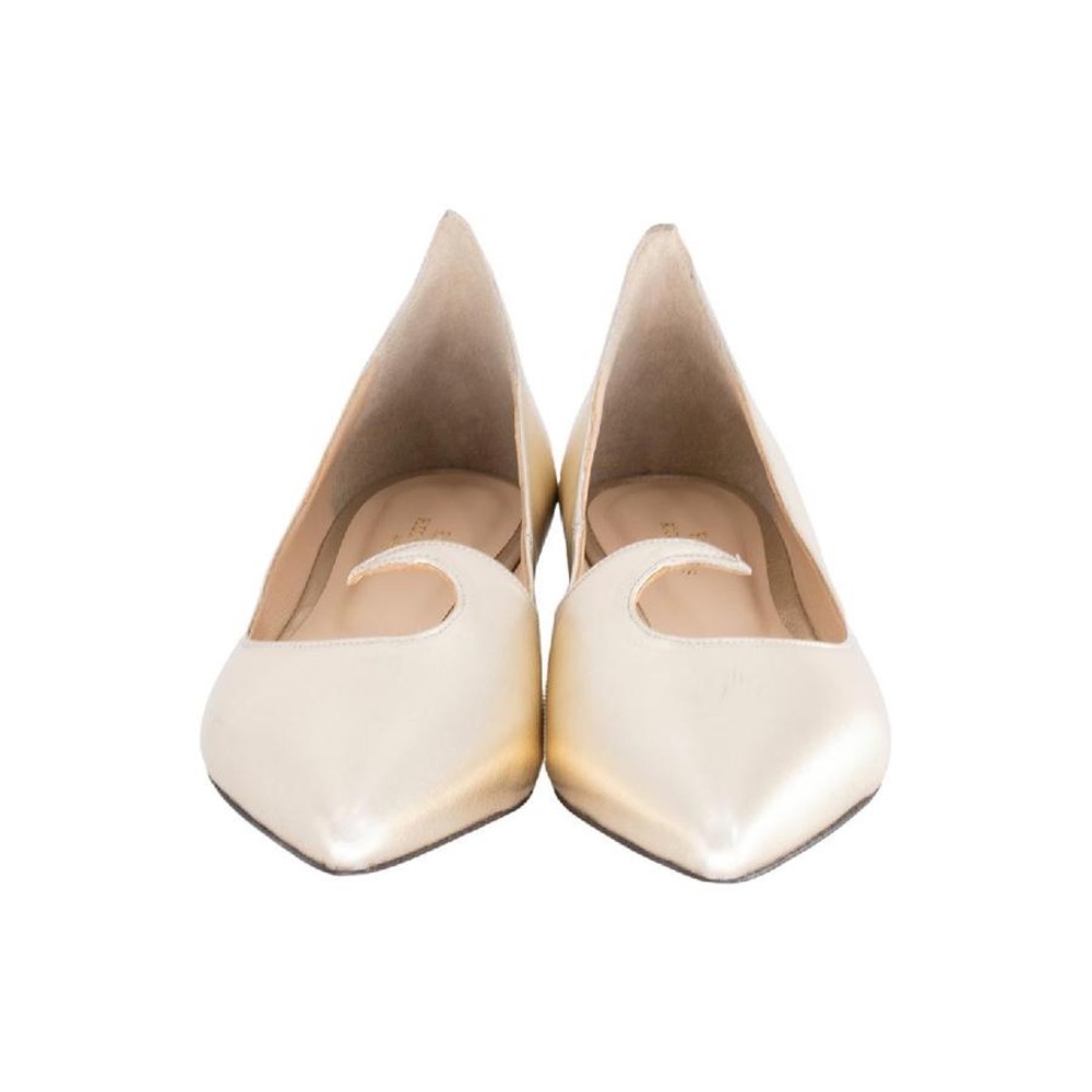 Gold Ballerina Flats